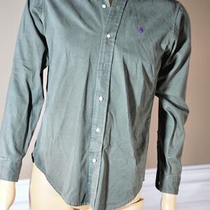 Ralph Lauren Men's Green Shirt